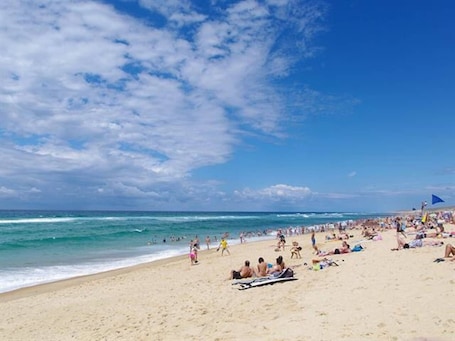 Beach. Refuge de Campagne "Bivouac les pins