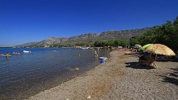 Tæt på stranden