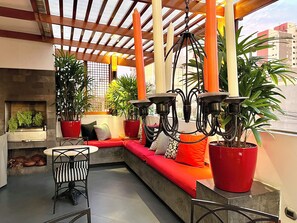 Terrace/patio - Ana Frank Boutique Hotel (Lima)
