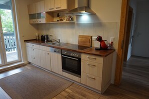 Kühlschrank, Ofen, Herdplatte, Geschirrspüler