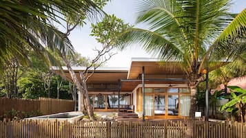 Fassade der Unterkunft