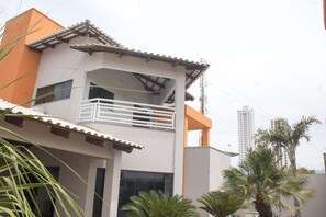 Fassade der Unterkunft