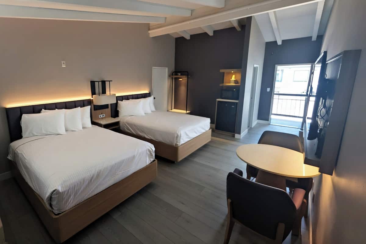 Double Queen Non-Smoking | Desk, iron/ironing board, free WiFi, bed sheets