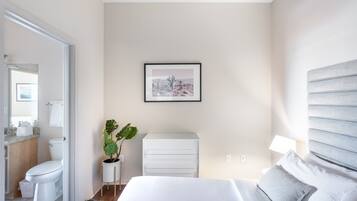 Deluxe Two Bedroom (Self Check-in with Virtual Front Desk) | Laptop workspace, iron/ironing board, free WiFi, bed sheets