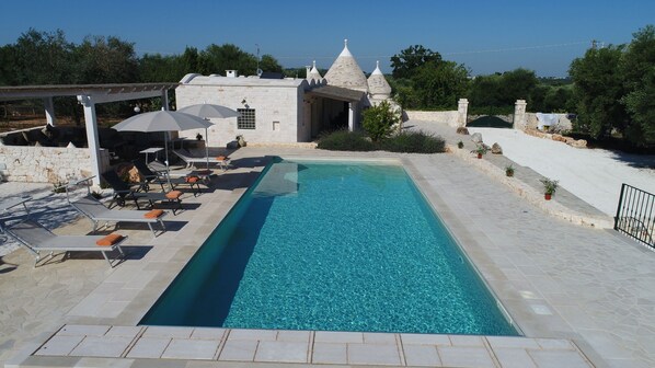 Außenpool, beheizter Pool