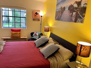 1 bedroom, iron/ironing board, free WiFi, bed sheets