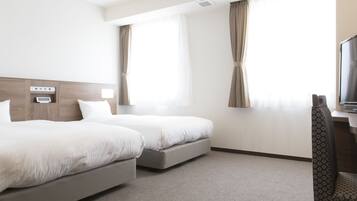 Superior Twin Room, Non Smoking | Desk, blackout drapes, iron/ironing board, free WiFi
