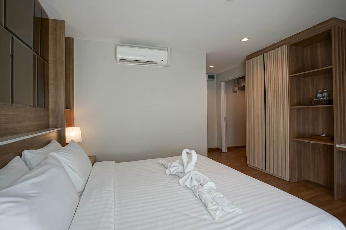 Kamar Keluarga | 1 kamar tidur, seprai premium, minibar, dan brankas