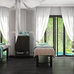 Couples treatment room(s), body treatments, hot stone massages