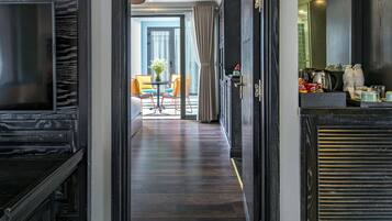 Interior entrance
