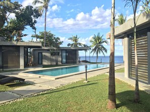 Stuga - 1 kingsize-säng med bäddsoffa - lanai - havsutsikt | Balkongutsikt