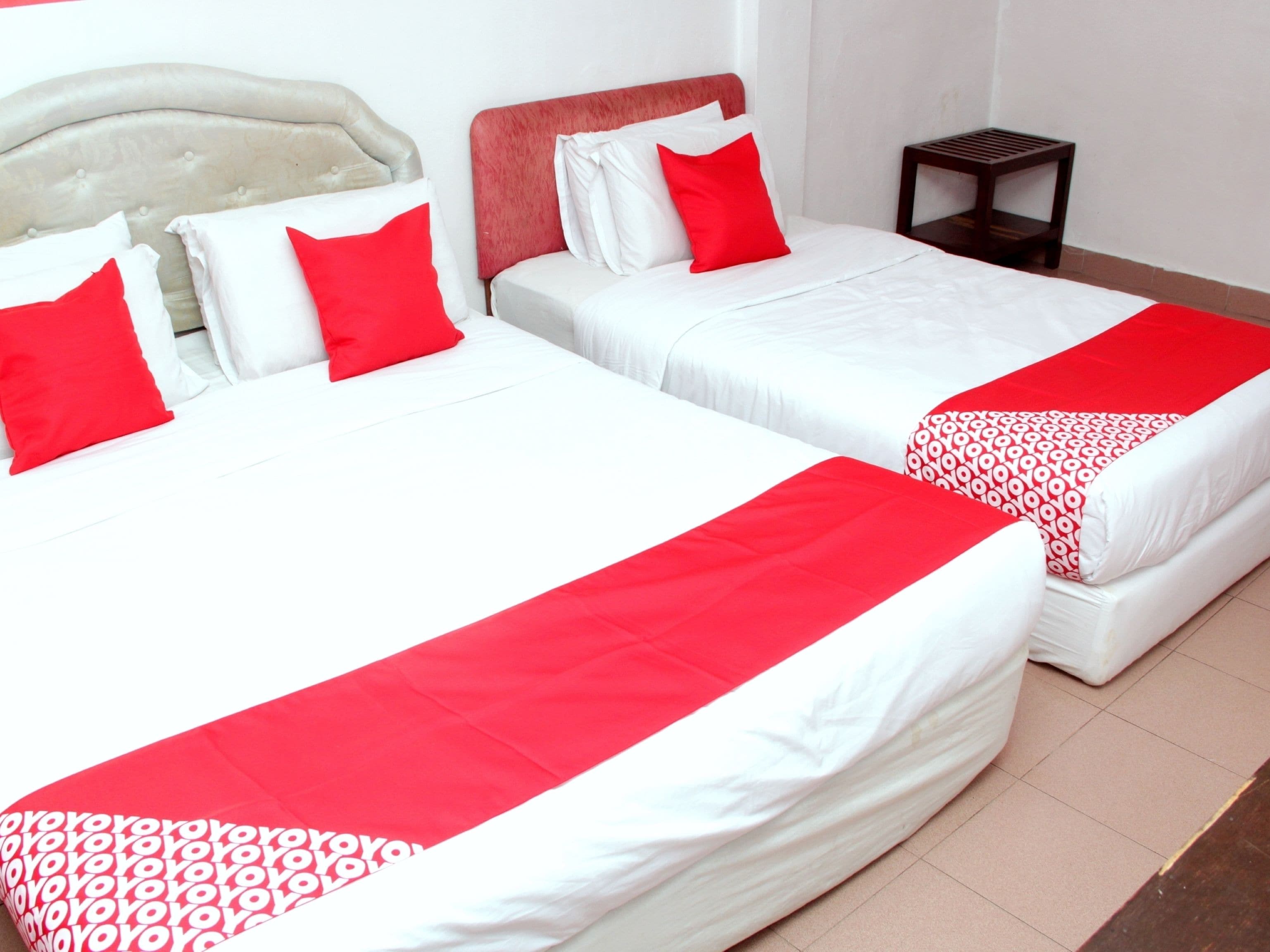 Free WiFi, bed sheets