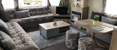 تلفزيون، مدفأة