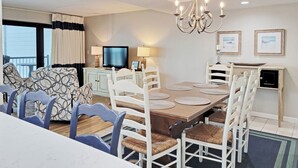 Interior - Oceanfront Condo on 7-Mile Beach, Elevator, Gated Peninsula Locale, Pools, Dock (Pawleys Island)