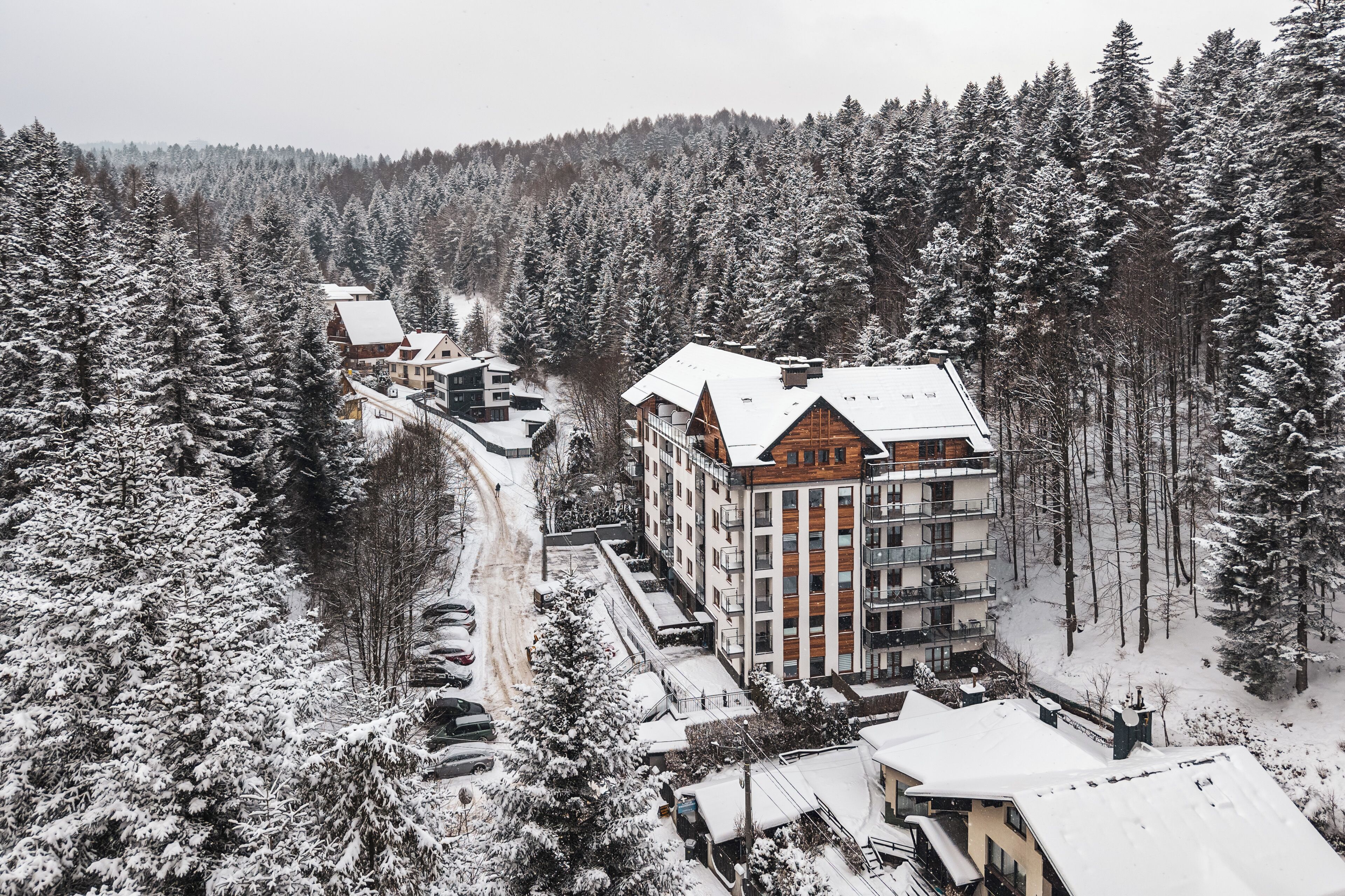 Voorkant van accommodatie