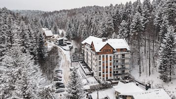 Voorkant van accommodatie