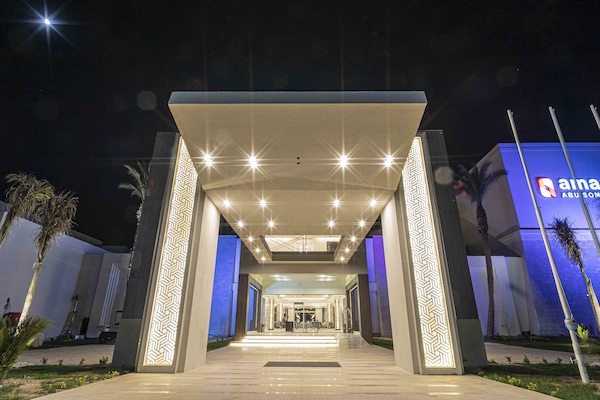 Front of property – evening/night