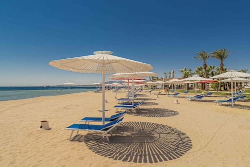 Private beach