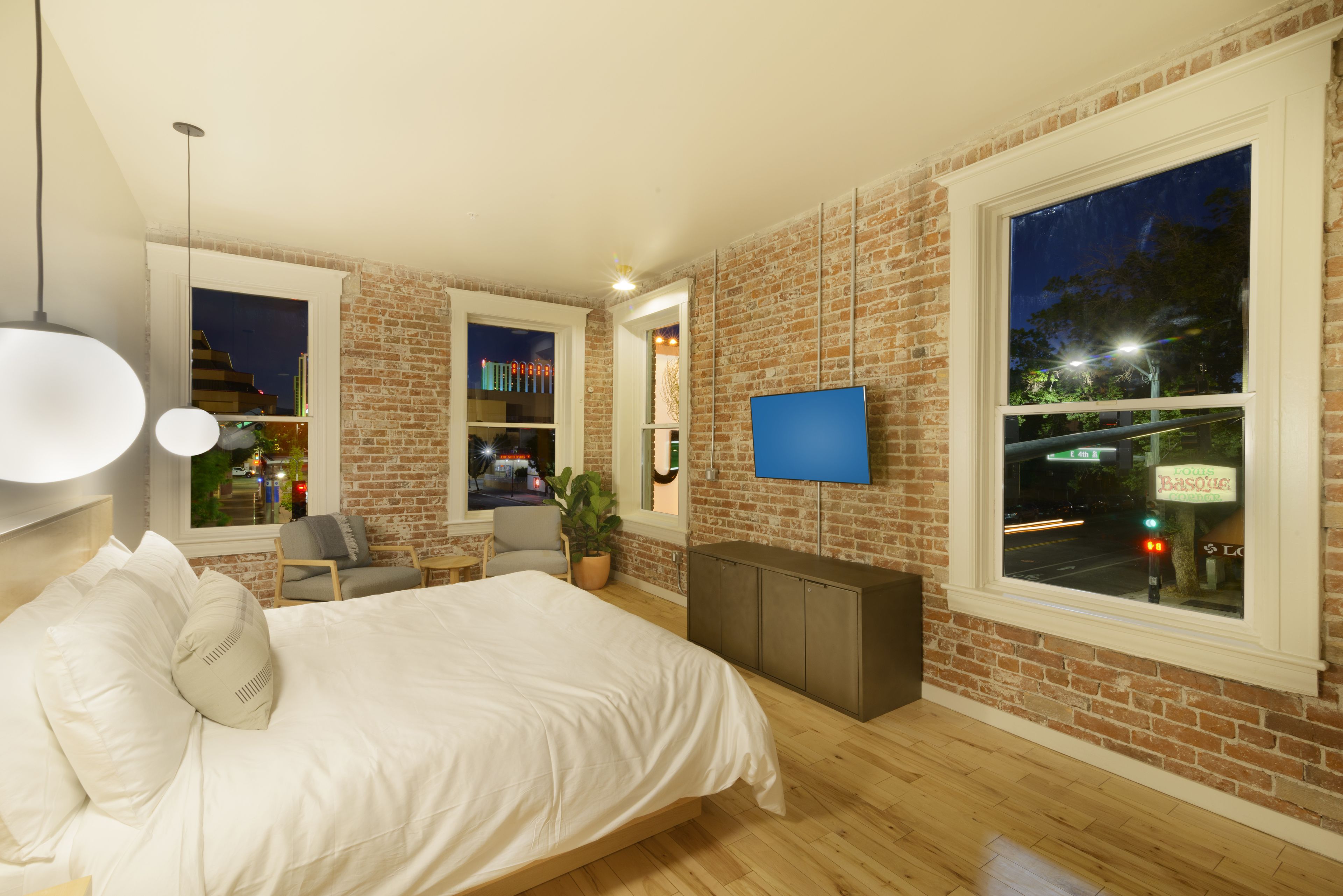 parke room | premium bedding, down duvets, individually decorated