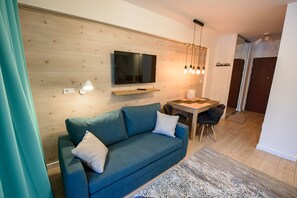 Estúdio (A 602) | 1 quarto, espaço de trabalho para notebook