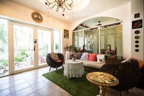 Lobby sitting area
