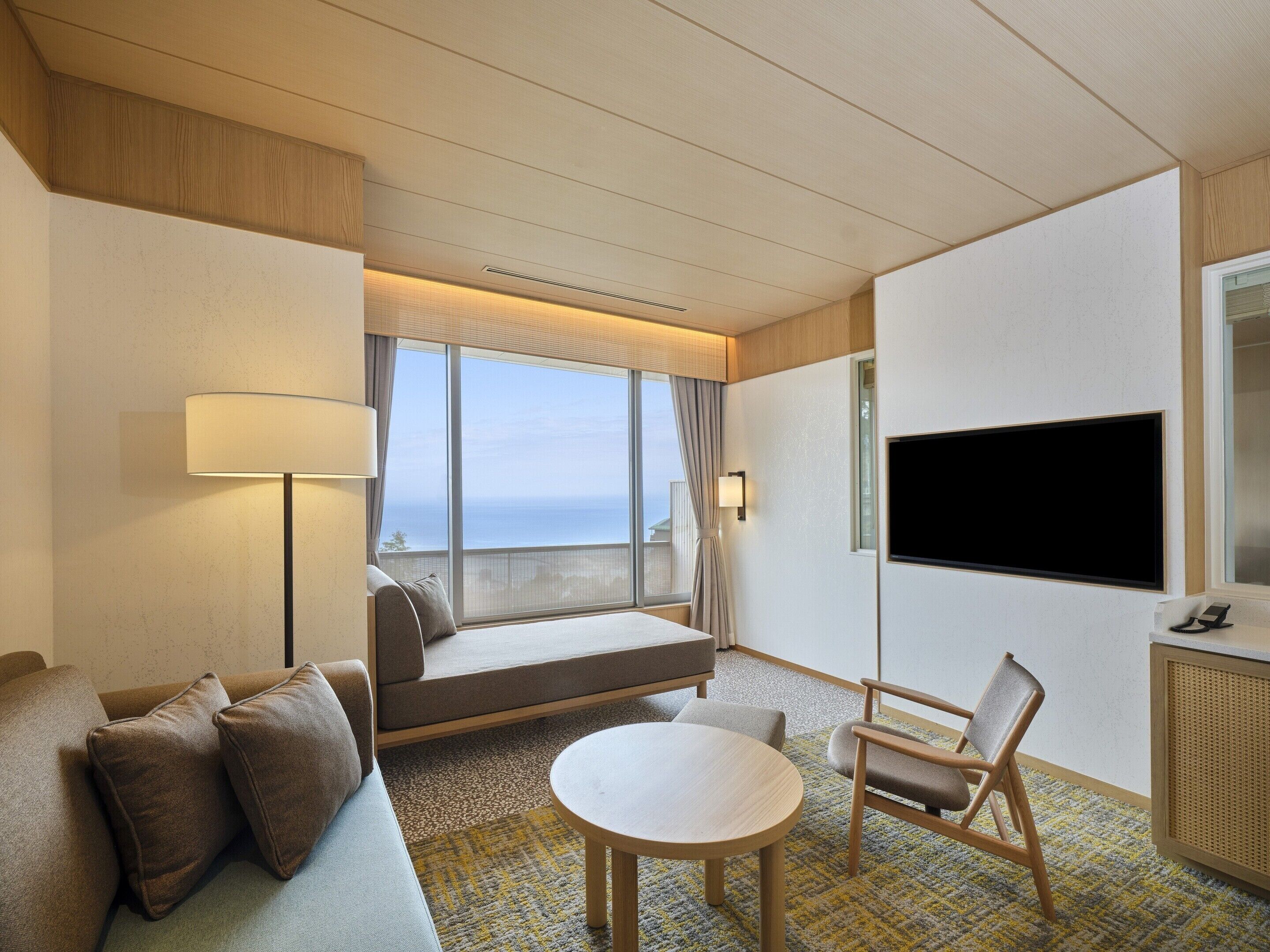 [Ocean View]Premium Suite Room(With natural hot spring open-air bath), Non Smoking