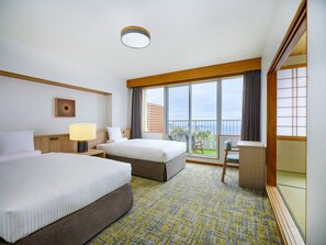 [Ocean View]Japanese-Western Deluxe Room(With private bathroom), Non Smoking - Kamenoi Hotel Atami Annex (Atami)