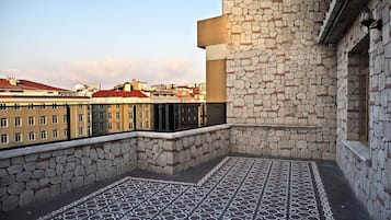 Panoramic Double Room, 1 Double Bed, Terrace | Terrace/patio