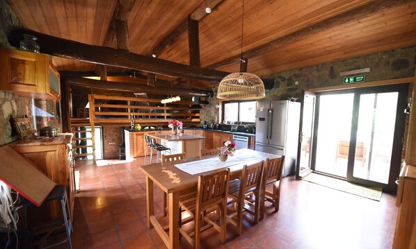 Fridge, microwave, oven, stovetop - Welcome to Villa Demeter Finka (Selçuk)