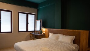 Kamer, 1 kingsize bed | Een bureau, gratis wifi, beddengoed