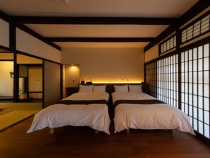 3 bedrooms, desk, free WiFi, bed sheets - UCHIKO-Inn ORI (Uchiko)