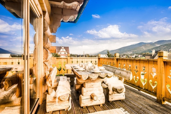 Alpehytte – premium | Terrasse/patio