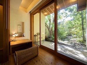 Maisonette Twin Room, Non Smoking | Balcony view - UCHIKO-Inn KURA (Uchiko)