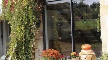 Façade de l’hébergement