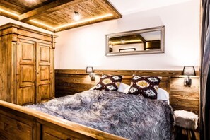 Appartement Duplex, 3 chambres, sauna, cÎté montagne | Fer et planche à repasser, Wi-Fi gratuit, draps fournis