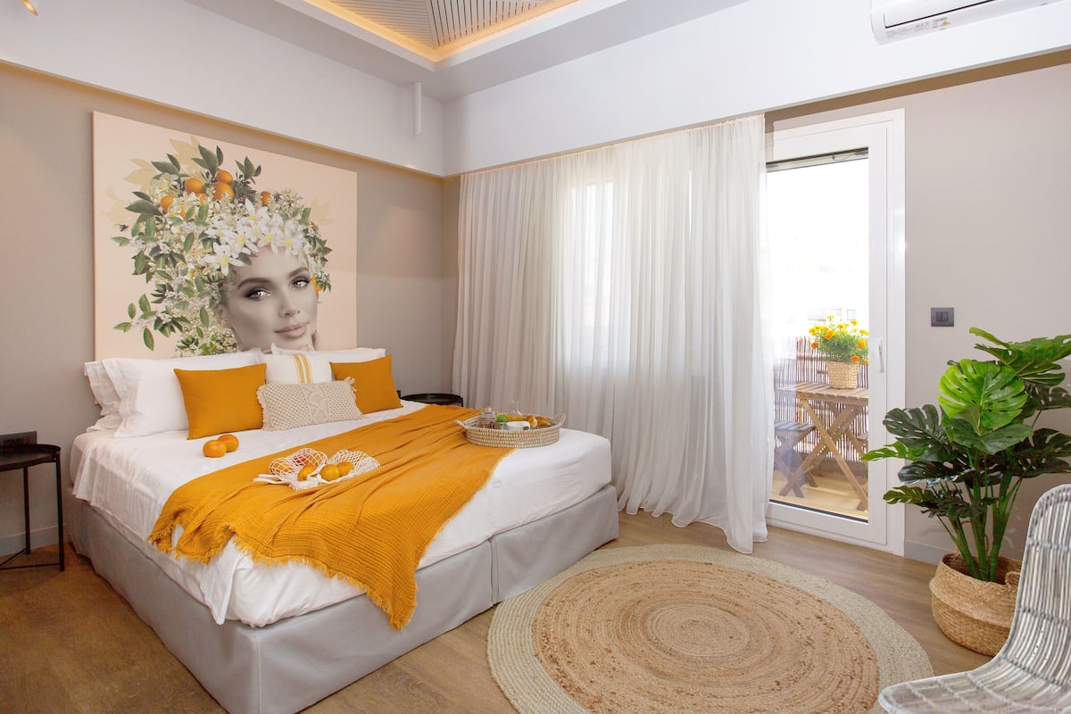 2 slaapkamers, lakens van Egyptisch katoen, luxe beddengoed