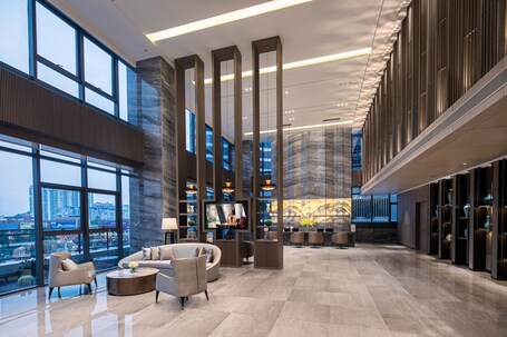 Sala de estar en el lobby