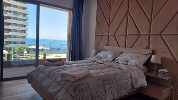 1 habitación y ropa de cama de alta calidad