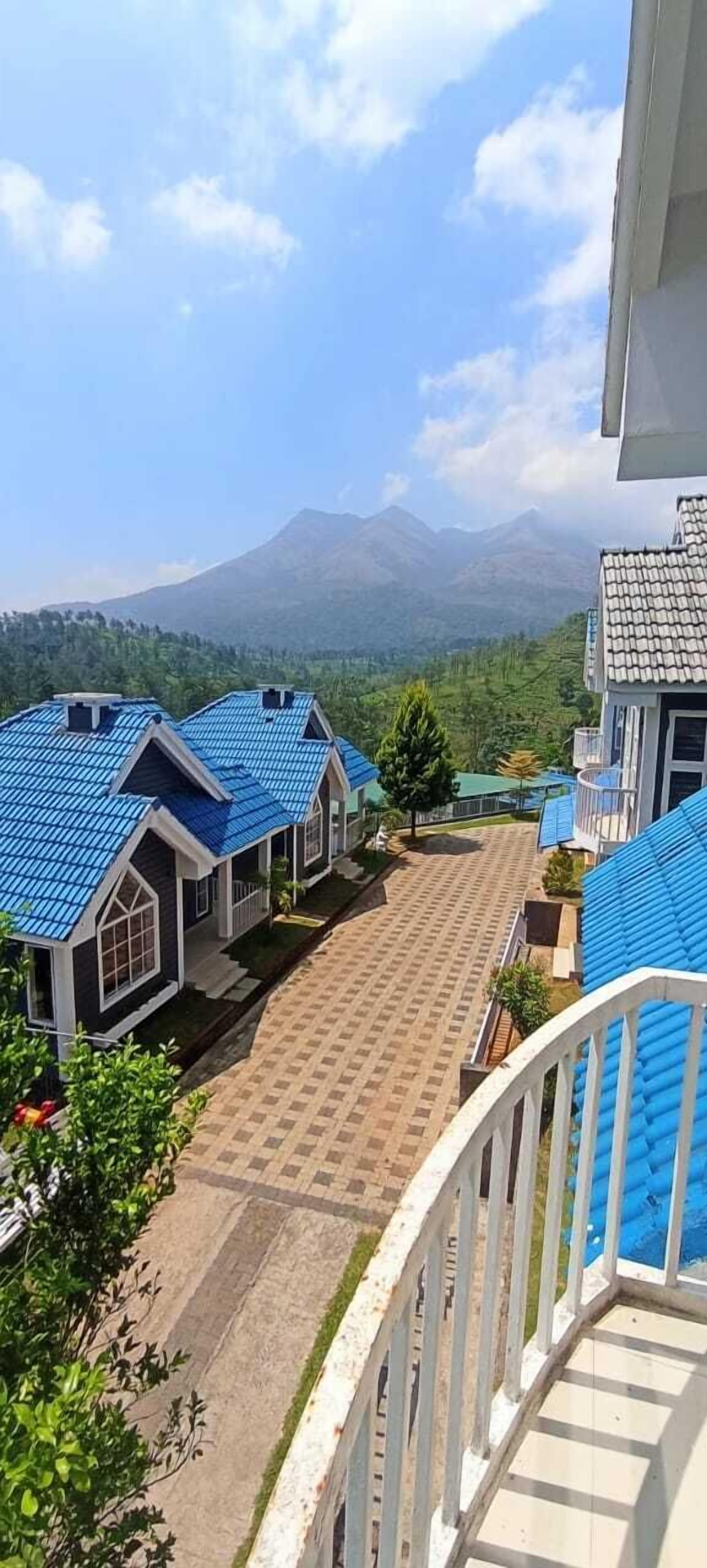 Majoituspaikan julkisivu