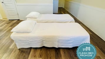 2 habitaciones, tabla de planchar con plancha y wifi gratis