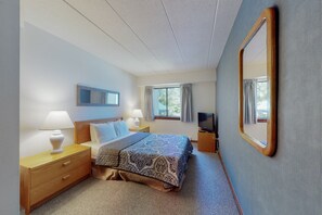 1 bedroom, Internet, bed sheets, wheelchair access - Mountain view condo with full kitchen and free WiFi (Killington)