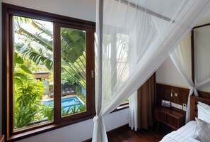 View from room - Golden Vishnu Villa (Siem Reap)