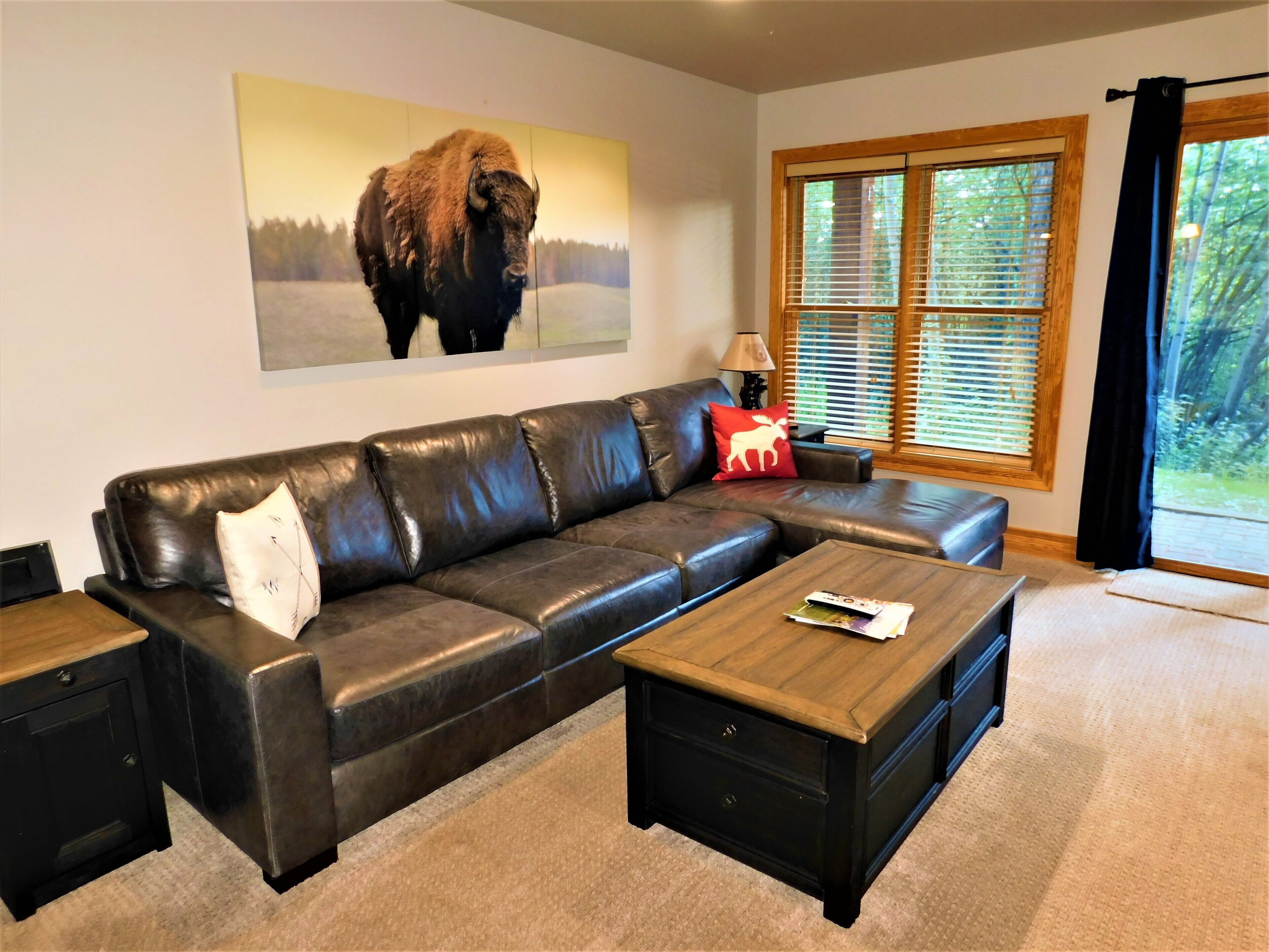Clean and Bright Private Condo by Teton Creek