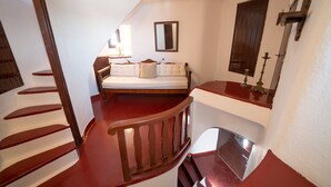 Villa, 3 Bedrooms | Living area - Iconic Windmill in Mykonos (Mykonos)