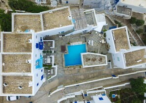 Aerial view - Beautiful Townhouse in Mykonos Town (Mykonos)