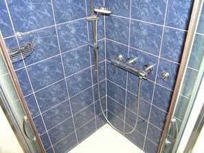 Apartment (A3) | Bathroom | Hair dryer, toilet paper - Apartments Oribella (Krk)