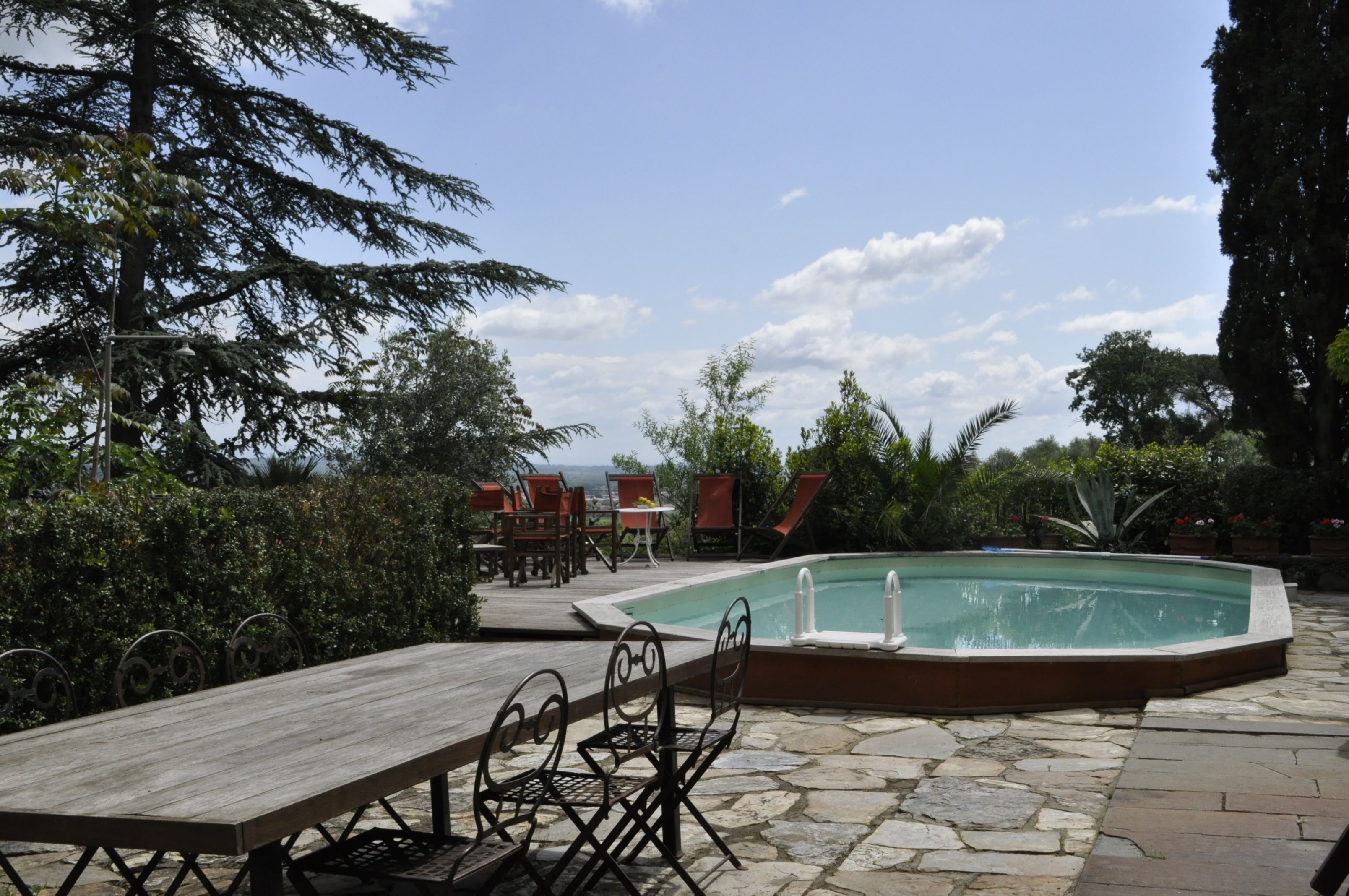 Seasonal outdoor pool