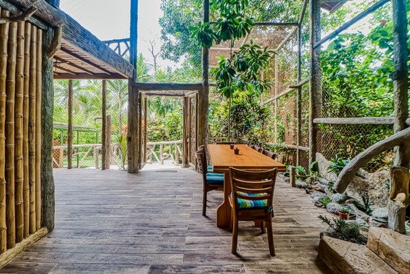 Restaurante al aire libre