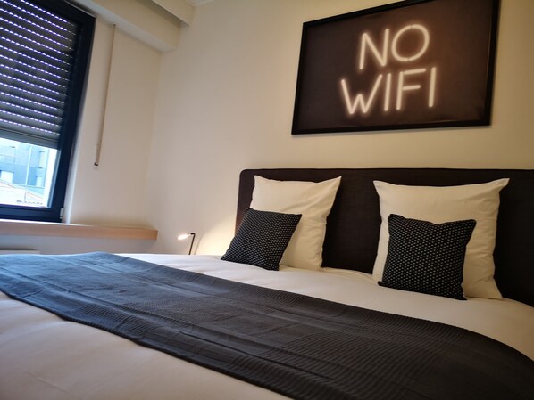 エクスクルーシブ アパートメント 2 ベッドルーム シティビュー | 1 室のベッドルーム、アイロン / アイロン台、WiFi (無料)、ベッドシーツ