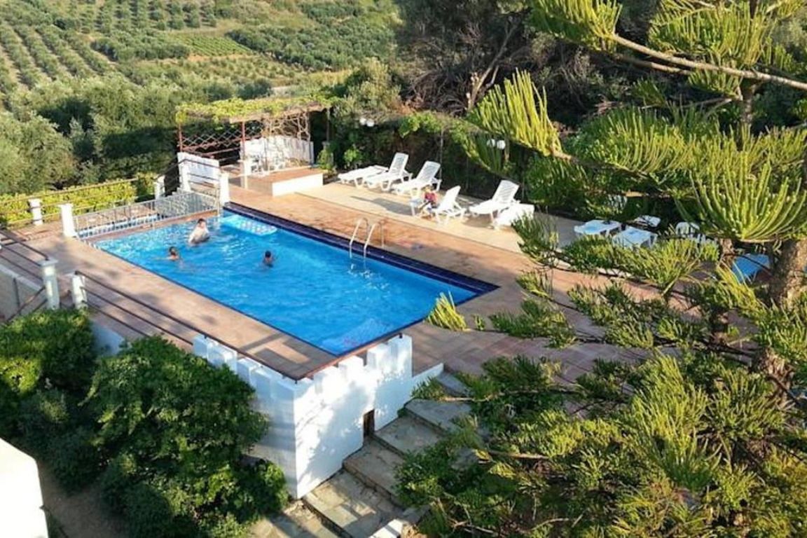 Seasonal outdoor pool, pool umbrellas, sun loungers